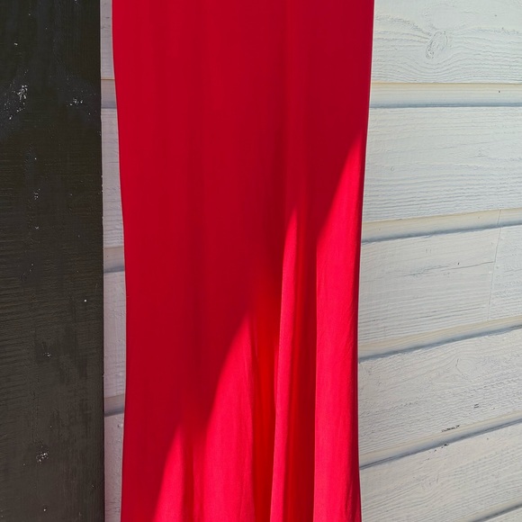 Sherri Hill Red Beaded Prom Dress - Picture 4 of 12